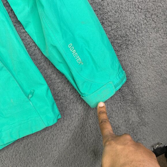 Marmot Gore Tex Jacket Womens L Minimalist Rain Full Zip Hooded Shell - Picture 7 of 14